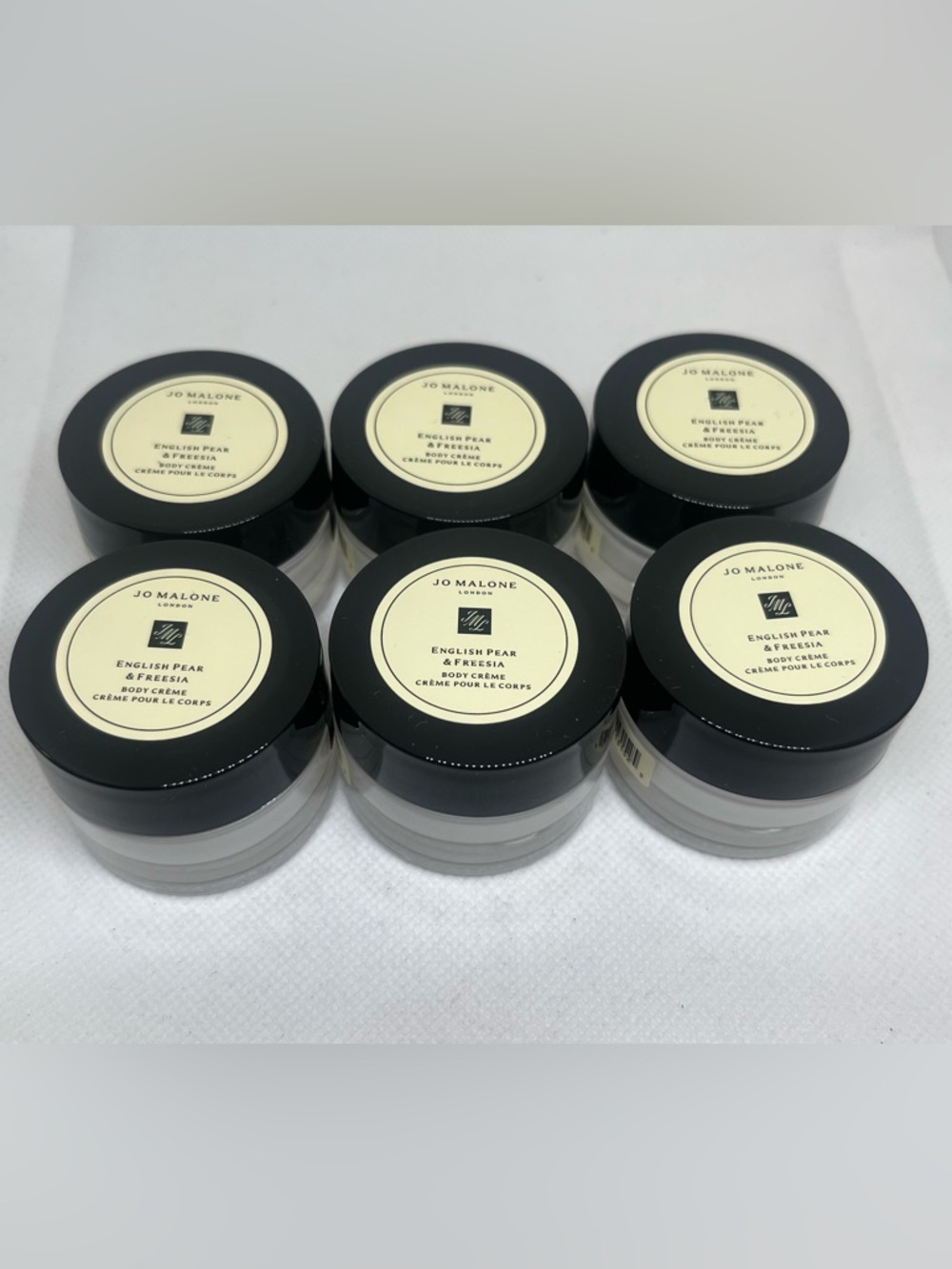 6 New Jo Malone English Pear & Freesia Body Crème Body Cream 0.5 Oz / 15 ML